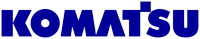 Логотип фирмы Komatsu в Северске